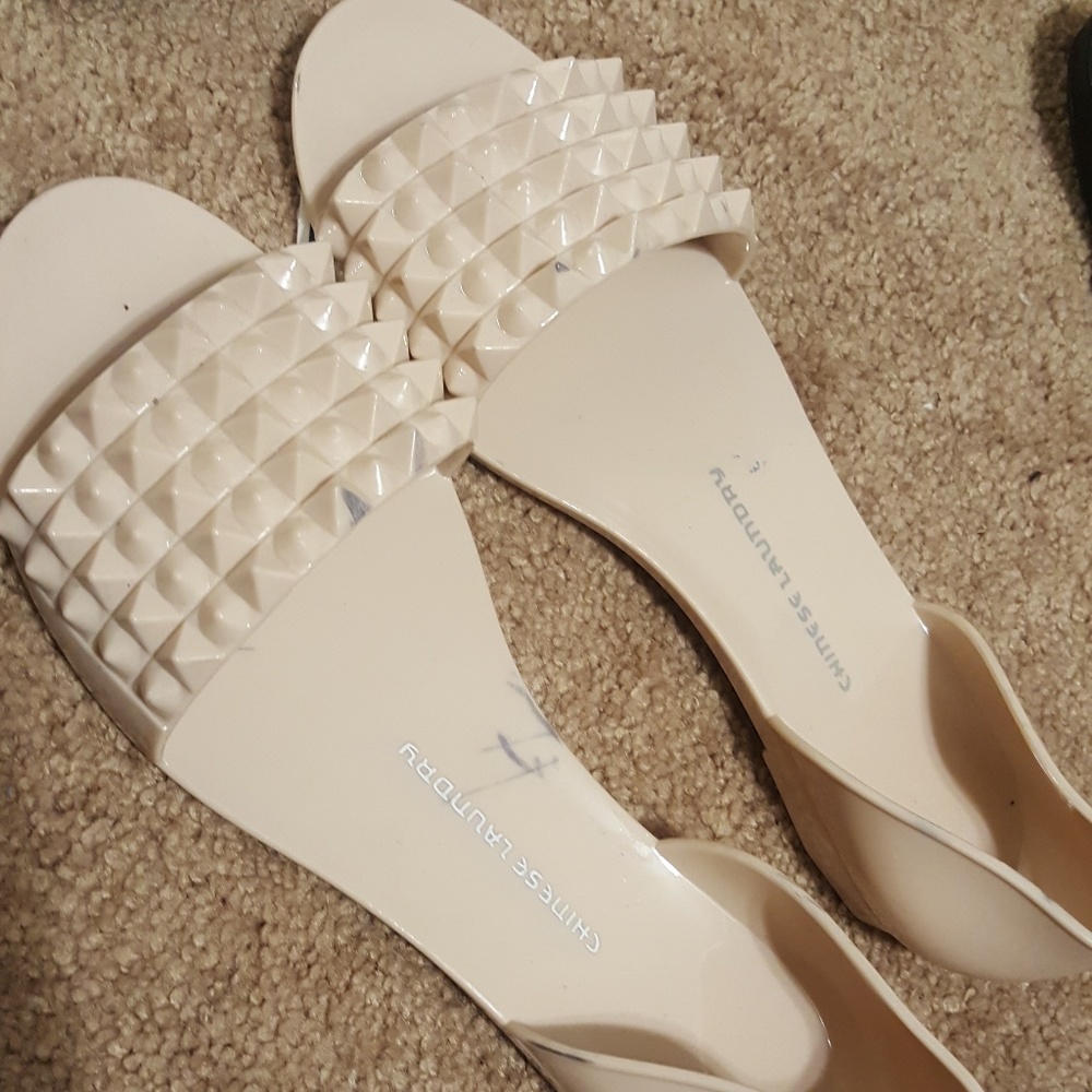 Flats...some silver marking but new.